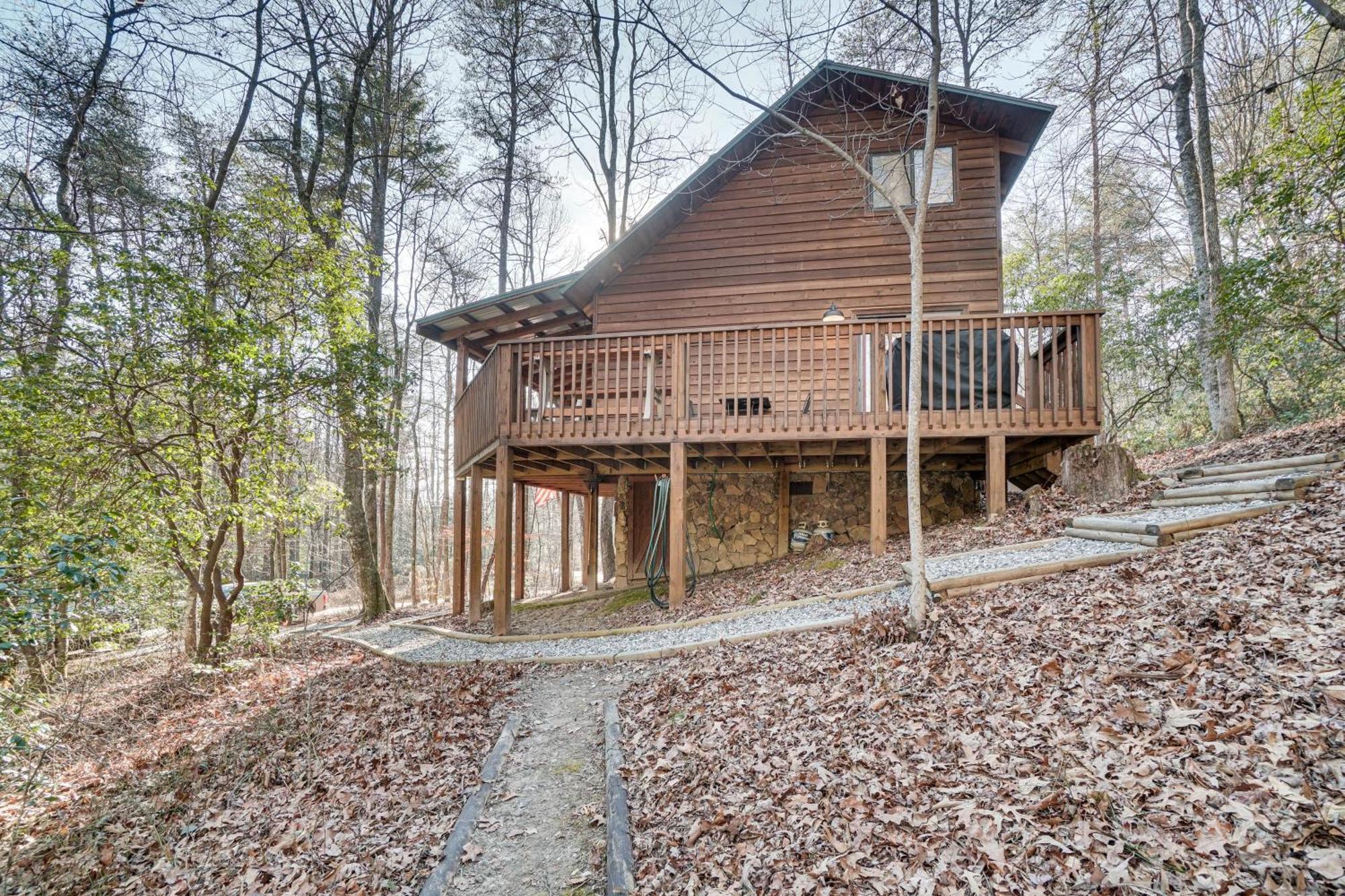 Sautee Nacoochee Mtn Paradise With Spacious Deck! Exterior foto